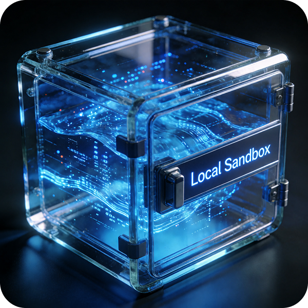 Local Sandbox for Privacy First Architecture